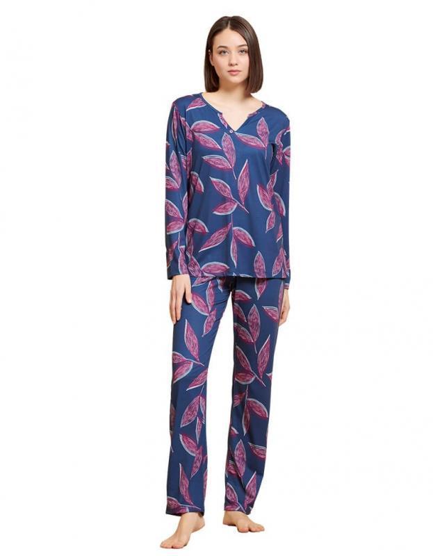 Jeannette 7736 Gynaikeia Xeimwniatiki Pyjama Themooncat 1